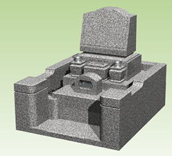 白系サンプル墓石